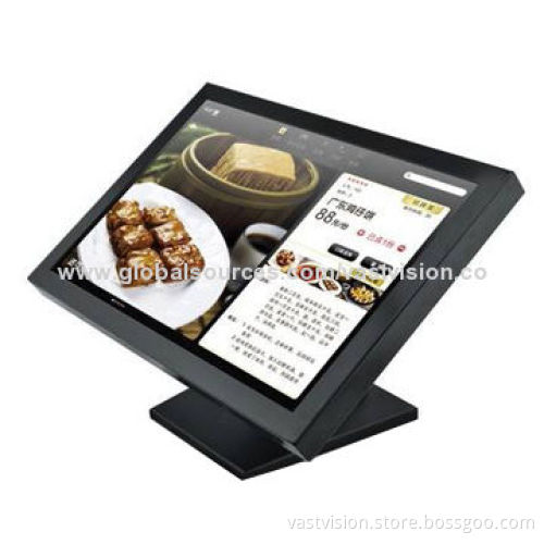 15-inch CCTV LCD Monitor with 1,024 x 768 Pixels, BNC/RCA/VGA Input